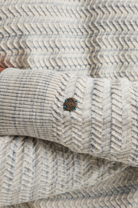 Cast Iron crewneck recycled blend